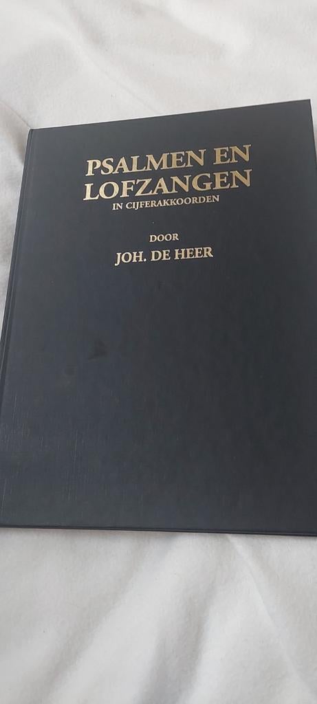 PSALMEN EN LOFZANGEN IN CIJFERAKKOORDEN DOOR JOH. DE HEER, Muziek en Instrumenten, Gebruikt, Ophalen of Verzenden, Thema, Religie en Gospel