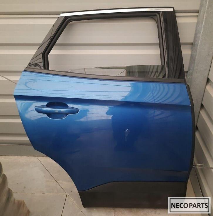 OPEL GRANDLAND X PORTIER DEUR KLEUR G8Z ALLES LEVERBAAR !!!, Auto-onderdelen, Carrosserie en Plaatwerk, Achterklep, Opel, Achter