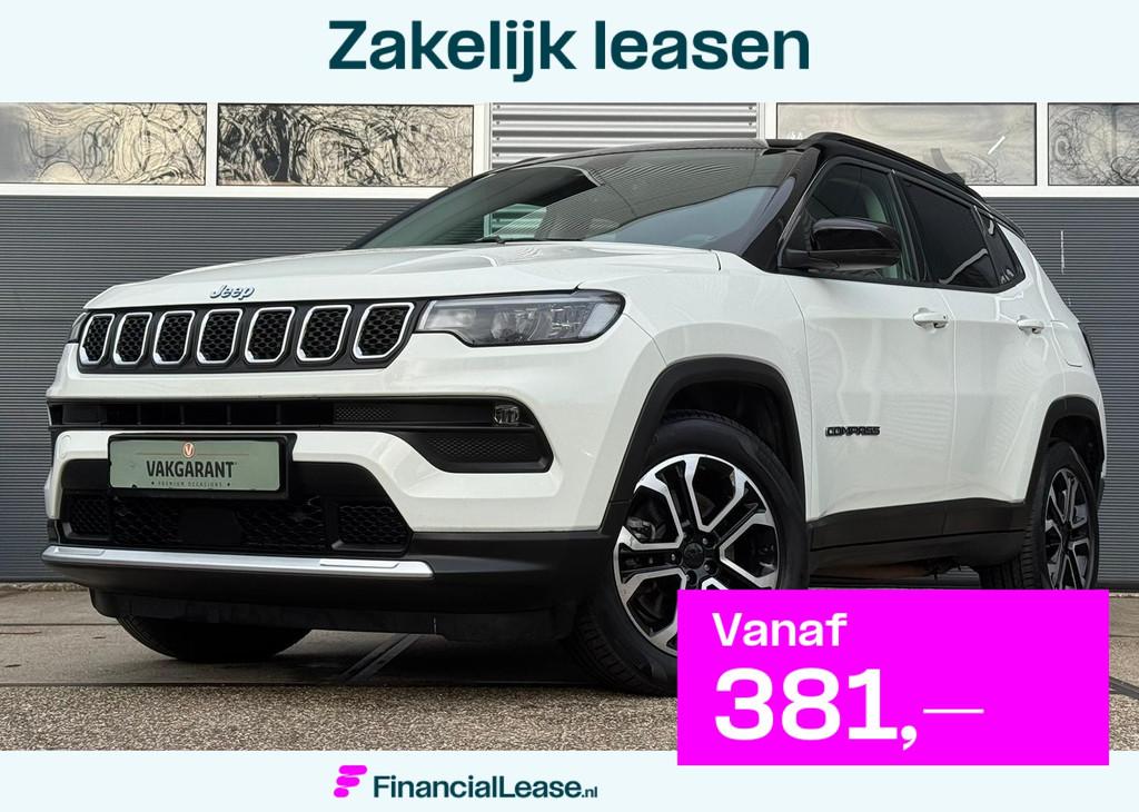 Jeep Compass 4xe 240 Plug-in Hybrid Electric New Upland |Key, Automaat, 12 maanden, Stof, Gebruikt