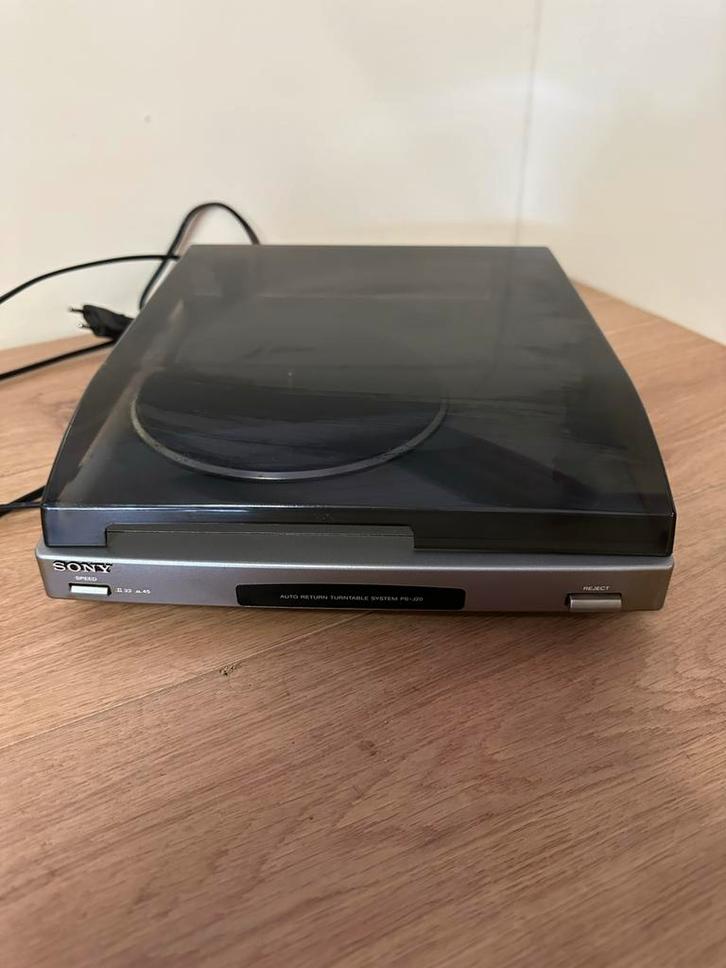 Sony PS-J20 Platenspeler - Goede Staat, Audio, Tv en Foto, Platenspelers, Gebruikt, Platenspeler, Sony, Automatisch, Ophalen of Verzenden