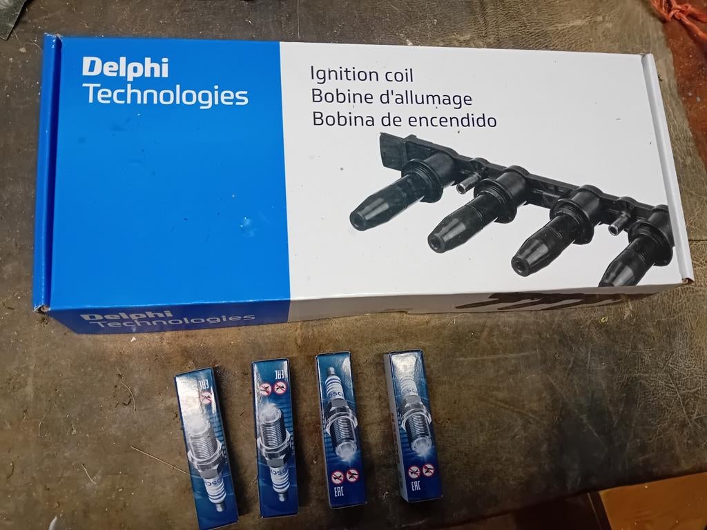 Bobine en bougies opel zafira 1.8, Auto-onderdelen, Motor en Toebehoren, Ophalen of Verzenden, Nieuw, Opel