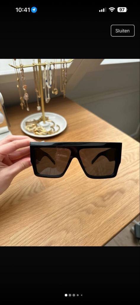 Celine zonnebril, Sieraden, Tassen en Uiterlijk, Zonnebrillen en Brillen | Dames, Overige merken, Zonnebril, Zwart, Ophalen of Verzenden