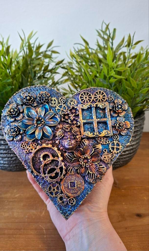 Fantasy kistje, hart, Ophalen of Verzenden