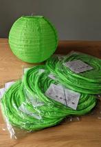 Lampionnen groen 10 st nieuw, Ophalen of Verzenden, Nieuw, Versiering, Overige
