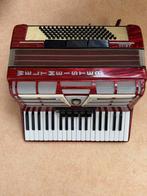 Weltmeister accordeon, Muziek en Instrumenten, Accordeons, Ophalen, Gebruikt, Met koffer, Toetsaccordeon