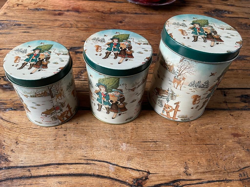 3 blikken kerst, Verzamelen, Blikken, Ophalen of Verzenden, Nieuw, Overige, Overige merken