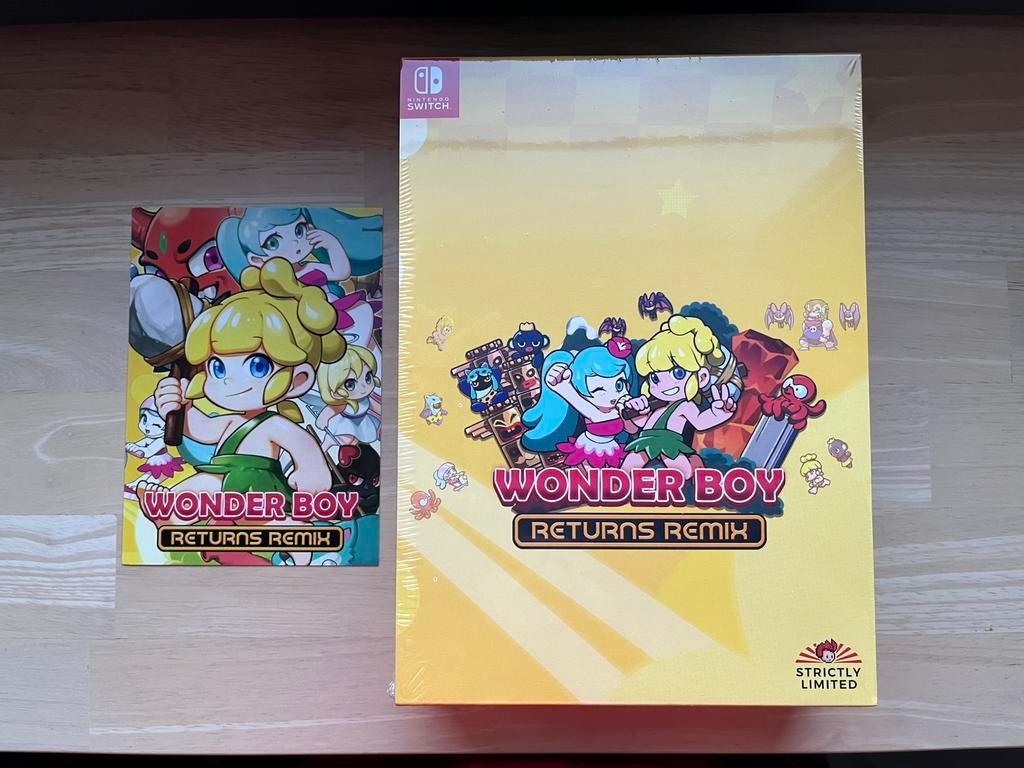 Wonderboy Returns Remix - Collector (Nintendo Switch), Spelcomputers en Games, Avontuur en Actie, 1 speler, Nieuw, Ophalen of Verzenden