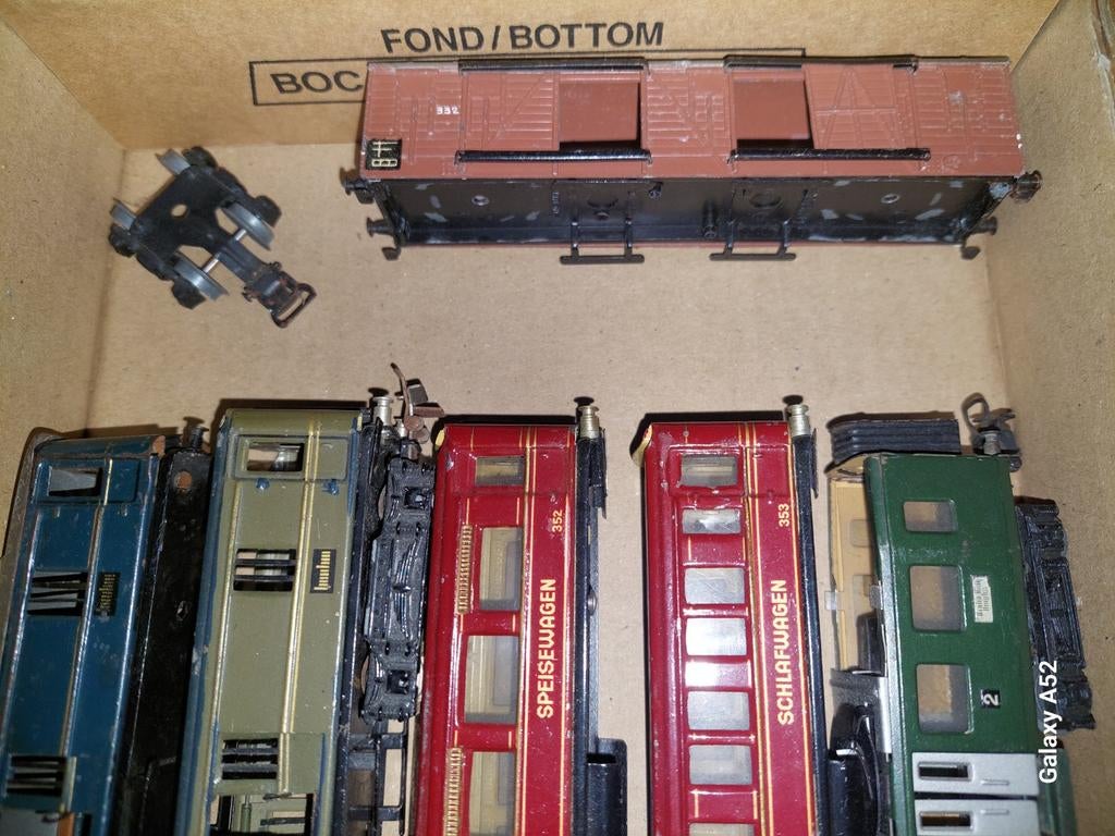 partijtje Märklin H0, 50-er jaren, Ophalen of Verzenden, Wisselstroom, Märklin