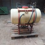 Onkruidspuit mini trekker, Ophalen