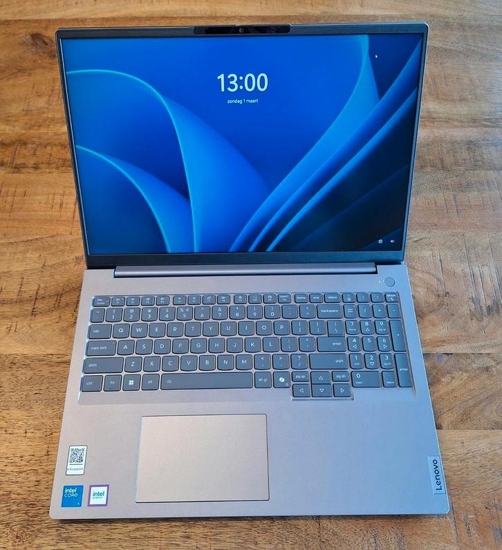 Lenovo ThinkBook 16 G8, Computers en Software, Windows Laptops, Nieuw, 16 inch, SSD, 2 tot 3 Ghz, 16 GB, Qwerty, Ophalen of Verzenden
