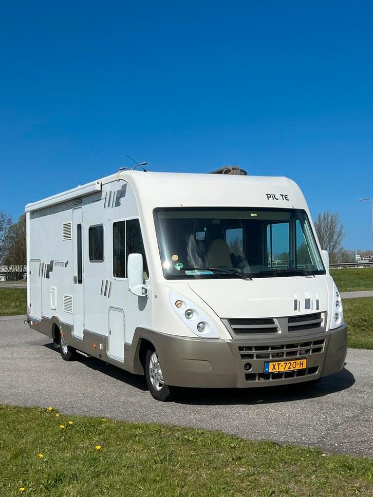 Camper Pilote G741 reference integraal hefbed, Caravans en Kamperen, Campers, Particulier, tot en met 4, Integraal, Pilote, Fiat