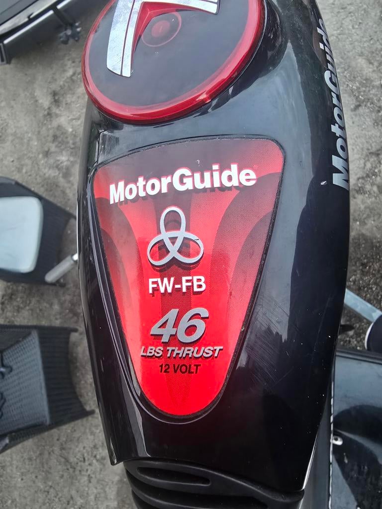 MotorGuide FW-FB 46 LBS 12 Volt fluistermotor, Ophalen, Gebruikt, Benzine, Minder dan 5 pk