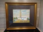 Oude aquarel Marocco Tanger Nederlandse schilder, Antiek en Kunst, Ophalen of Verzenden