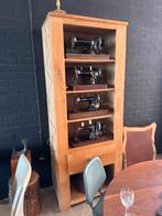 Massief eiken kast, Ophalen, Zo goed als nieuw, 25 tot 50 cm, 200 cm of meer