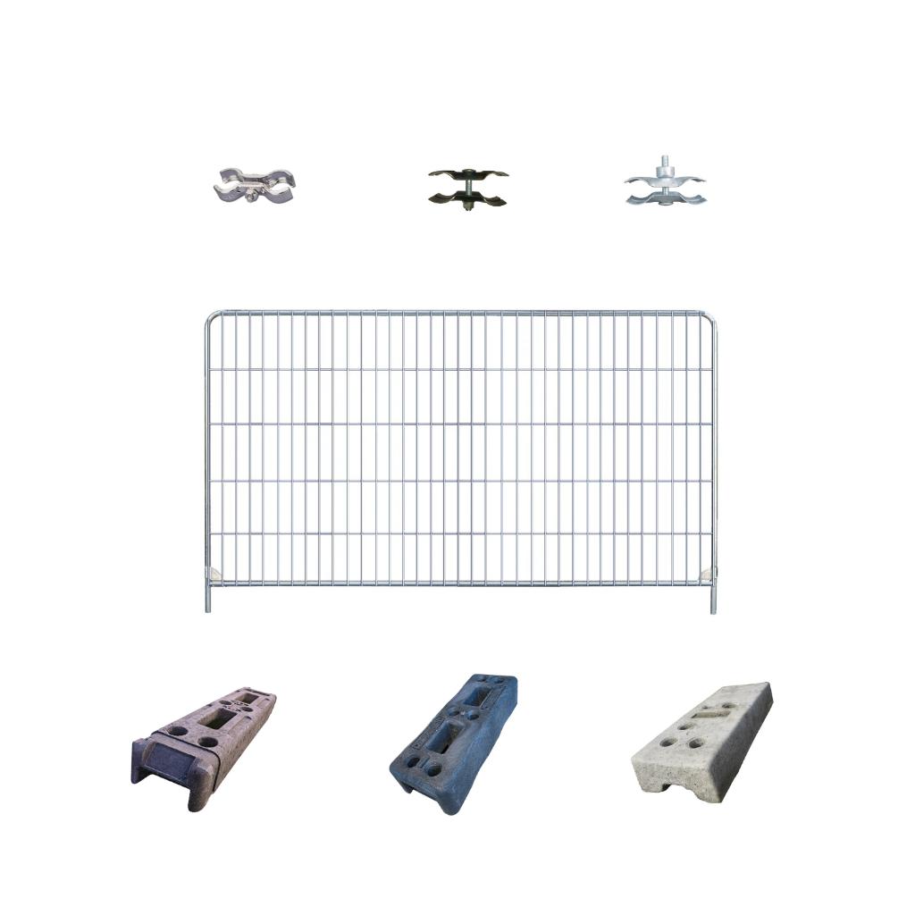 Bouwhek Set RT Standaard + Blokken & klemmen 30 / 60 stuks, Ophalen, Nieuw, Overige materialen, Gaashekwerk