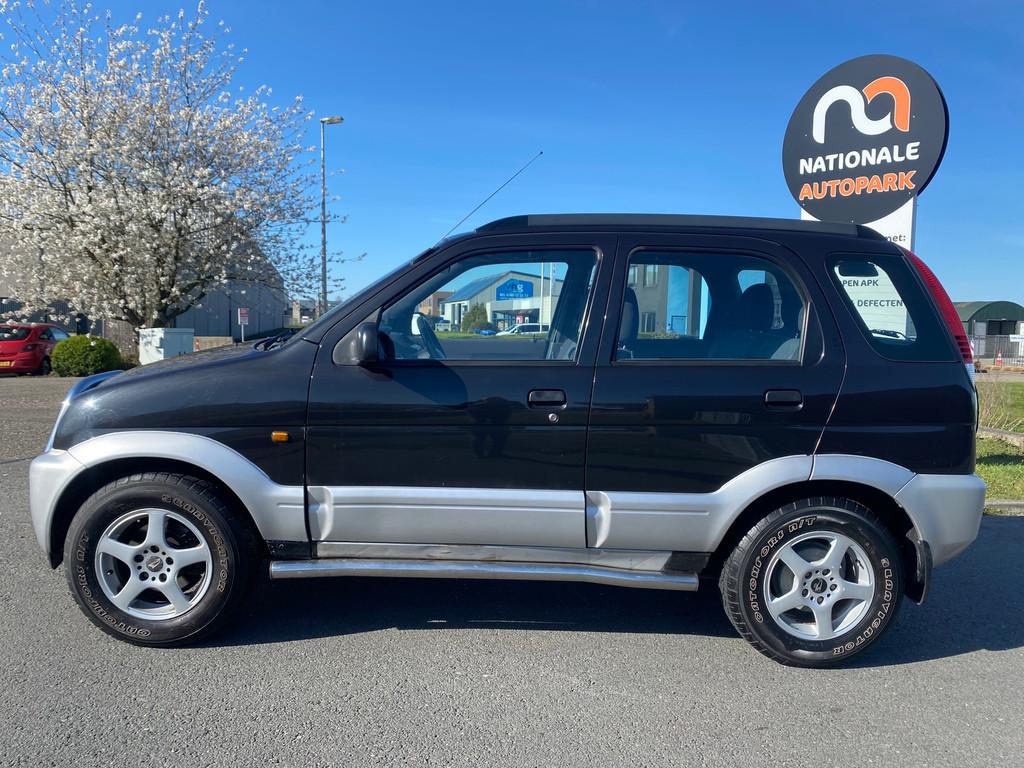 Daihatsu Terios 1.3 SXE - 2004 - Benzine - Handgeschakeld -, Auto's, Daihatsu, 4 cilinders, 400 kg, Zwart, Bedrijf