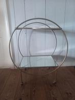 Serveerwagen cart wagen glazen spiegels Sissyboy 44 x 56 x83, Huis en Inrichting, Ophalen