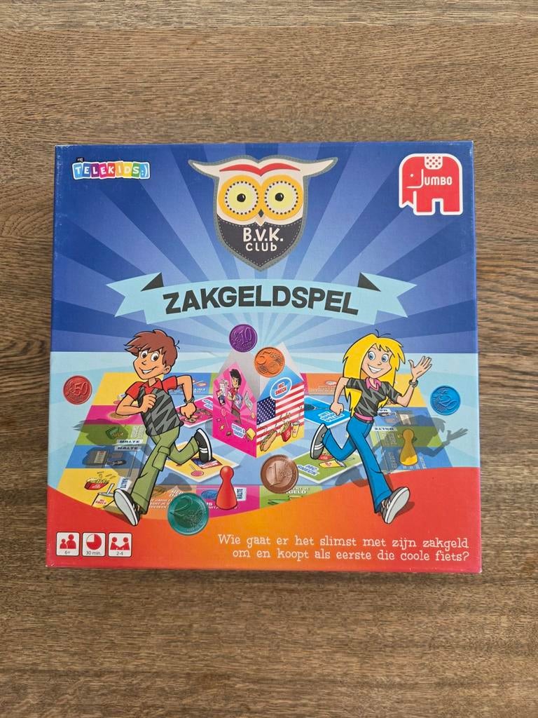 Zakgeldspel - Leuk bordspel voor kinderen, Hobby en Vrije tijd, Gezelschapsspellen | Bordspellen, Drie of vier spelers, Ophalen of Verzenden