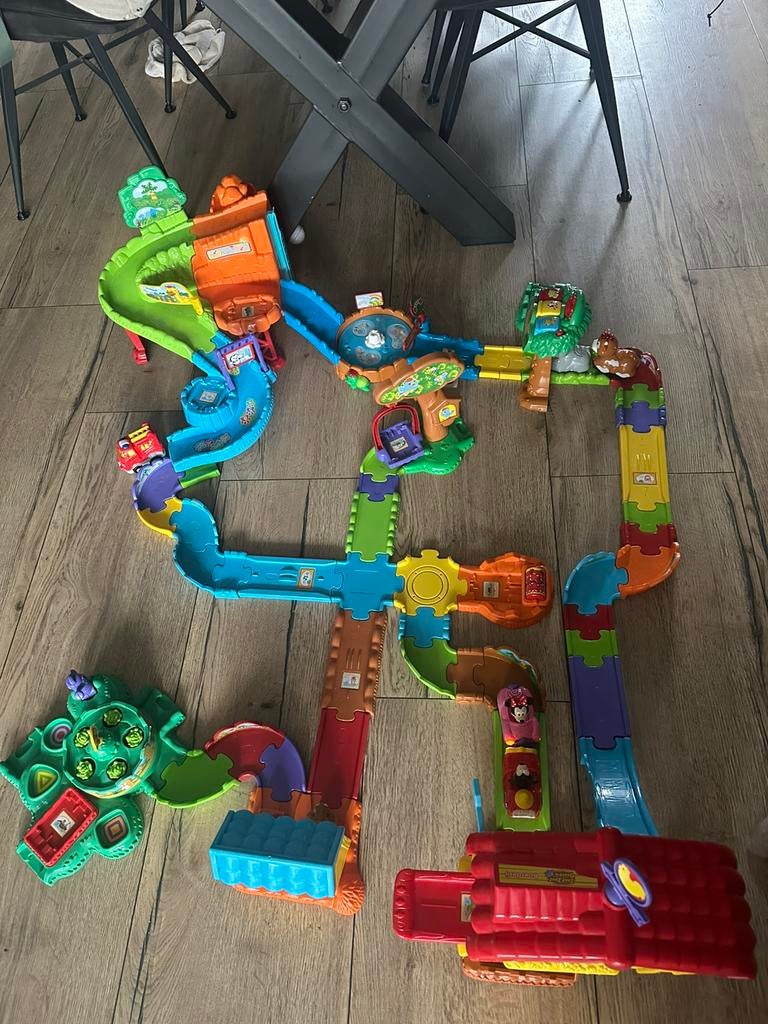 Grote v tech toet toet baan!, Kinderen en Baby's, Speelgoed | Vtech, Gebruikt, Ophalen