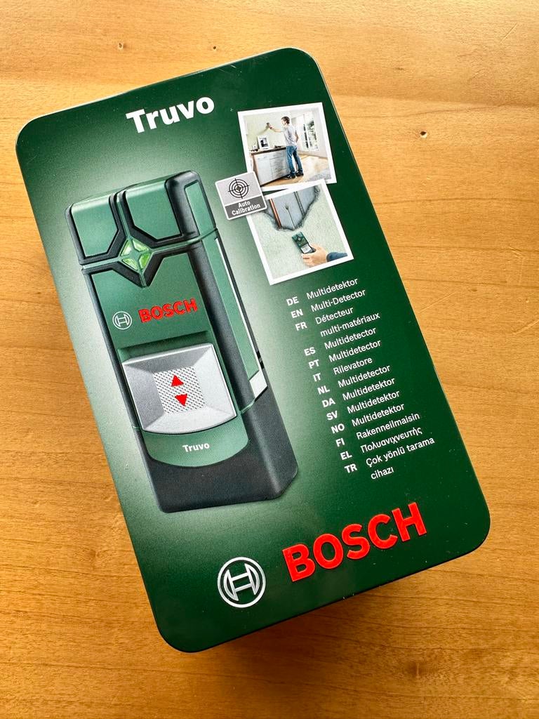 Bosch Truvo Multidetector, Doe-het-zelf en Verbouw, Meetapparatuur, Verzenden, Zo goed als nieuw, Elektriciteit