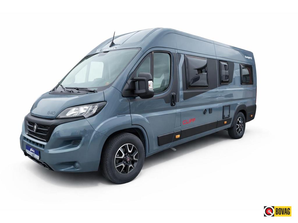 Sunlight Cliff 640 Adventure Edition, Caravans en Kamperen, Campers, Sunlight, Ringverwarming, Fiat, Tot en met 2