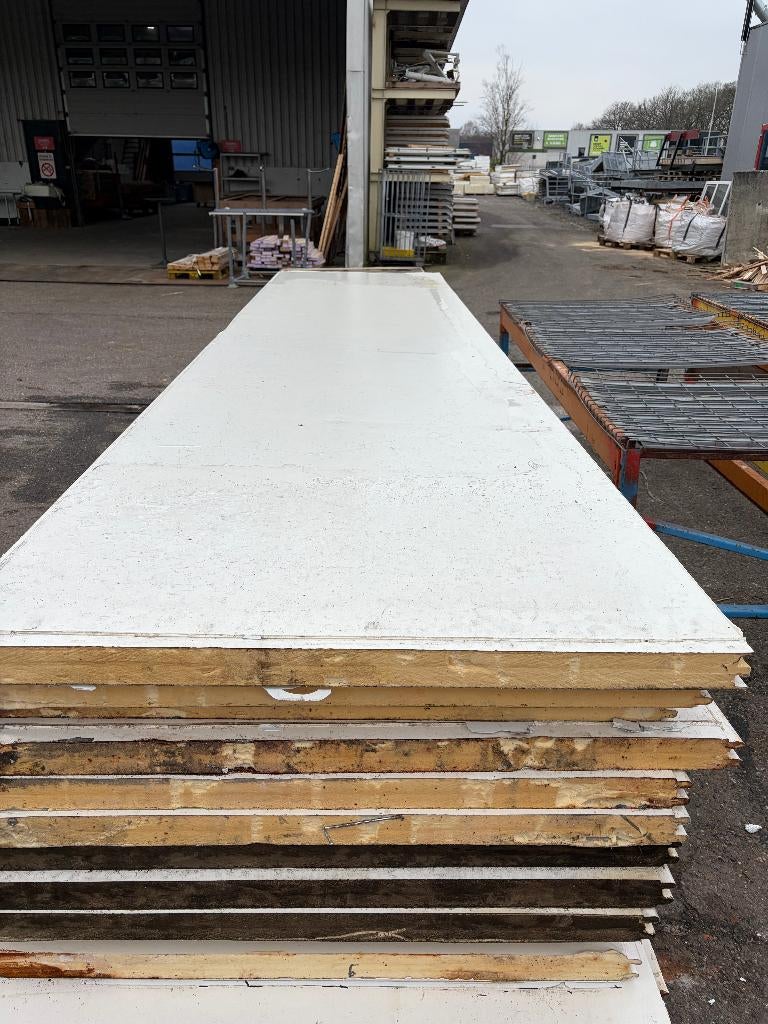 Sandwichpanelen ( 203 ), Doe-het-zelf en Verbouw, Platen en Panelen, Ophalen, Zo goed als nieuw, Nb, Nb