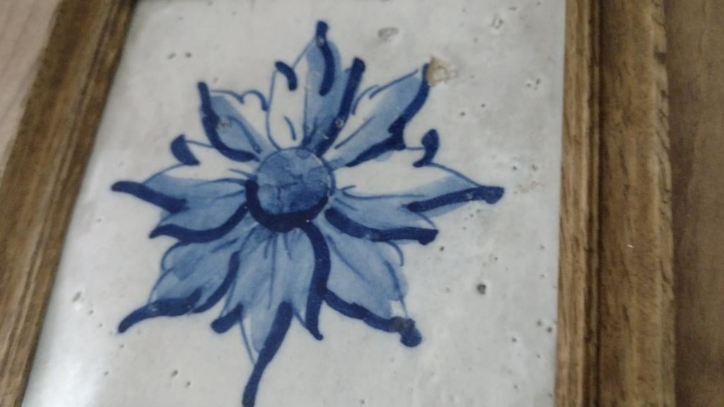 Antieke tegels tegel tegeltje, Ophalen of Verzenden