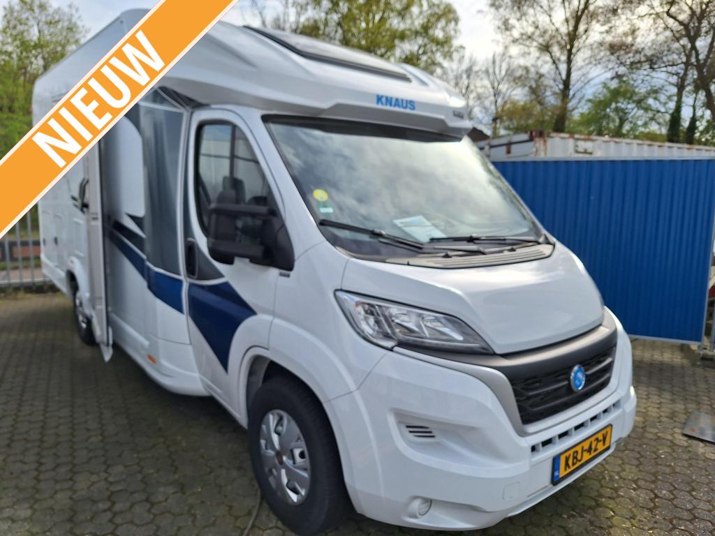 Knaus L!ve Ti 650 MEG 160PK-AUTOMAAT-698CM NIEUW!, Caravans en Kamperen, Campers, Automaat, Standaard zit, Verwarmde buitenspiegels