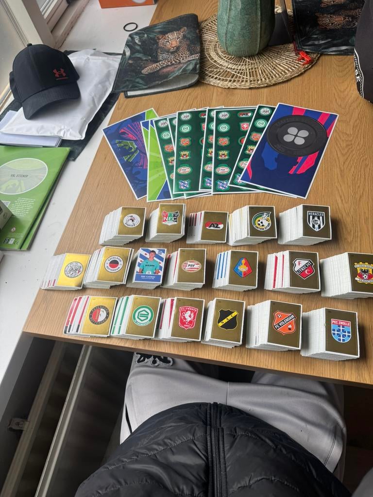 Voetbal plaatjes., Ophalen of Verzenden, Zo goed als nieuw