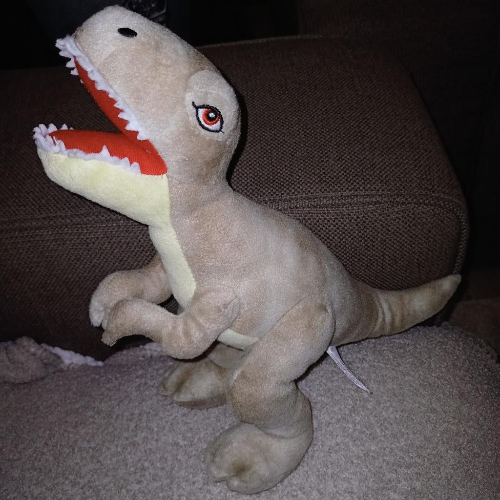 Dinosaurus, t rex, zeeman., Kinderen en Baby's, Speelgoed | Knuffels en Pluche, Overige merken, Ophalen of Verzenden, Wasbaar