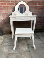 Kinder kaptafel met krukje - opknapper, Ophalen, Minder dan 50 cm, Gebruikt, Minder dan 100 cm