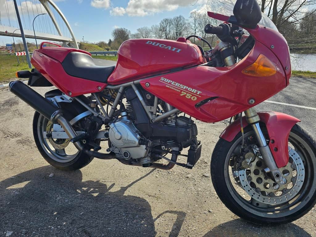 Ducati SuperSport 750 - Klassieke Sportmotor, Motoren, Motoren | Ducati, 750 cc, 2 cilinders, Motorrijbewijs A, Meer dan 35 kW