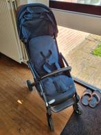 Buggy donkerblauw, Kinderen en Baby's, Buggy's, Ophalen, Gebruikt, Verstelbare rugleuning
