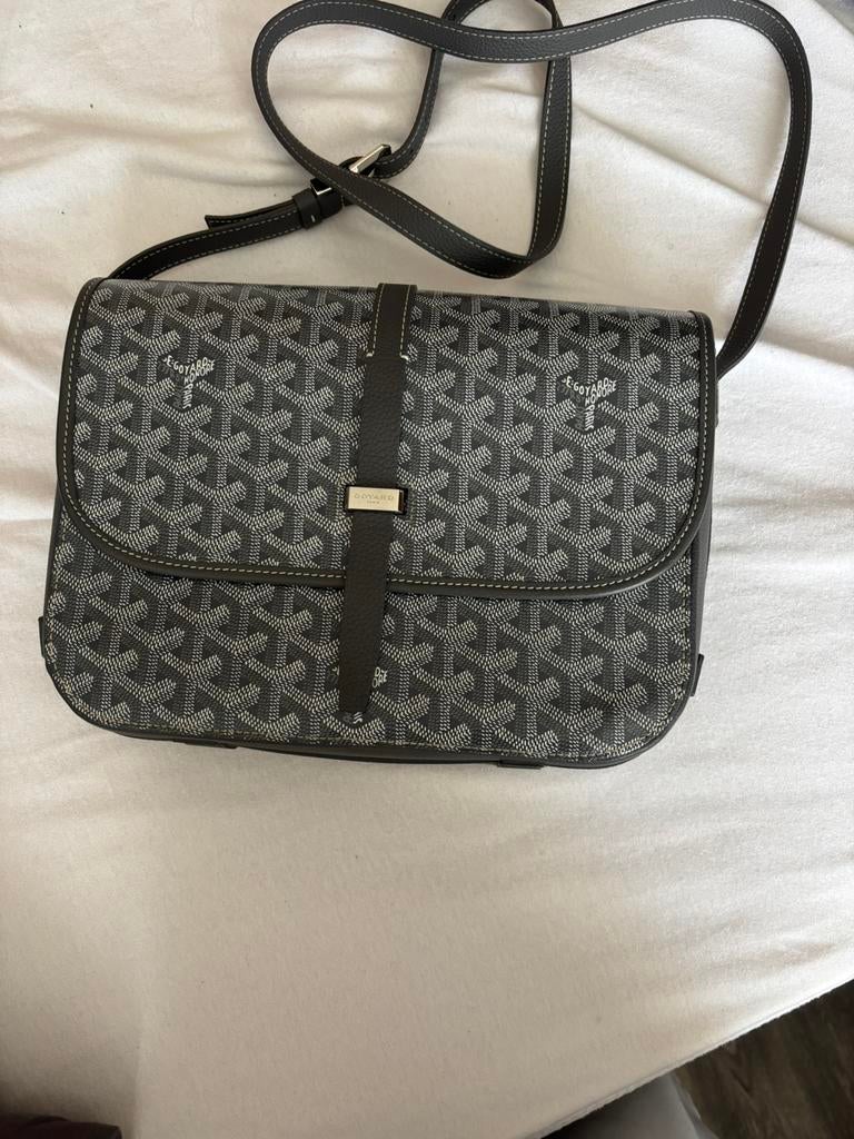 Goyard tas origineel, Ophalen of Verzenden, Zo goed als nieuw, Grijs, Schoudertasje