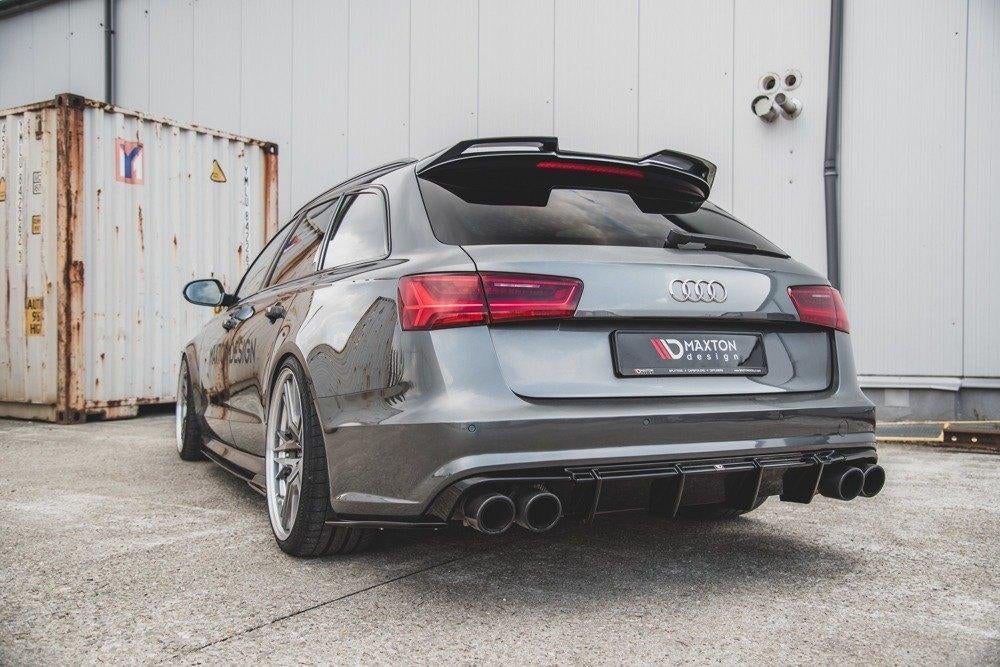 Voorlip sideskirt diffuser - Audi A6 C7 Sedan Avant 14-17, Ophalen of Verzenden