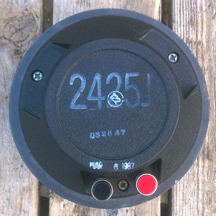 Tweeter JBL model 2425-J, 16 Ohm, Audio, Tv en Foto, Luidsprekers, Gebruikt, Overige typen, 120 watt of meer, JBL, Ophalen of Verzenden