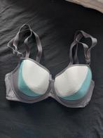 BH grijs met blauw en wit, Sapph, 75D, Sapph, Ophalen of Verzenden, Grijs, BH