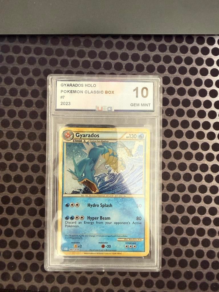 UCG 10 Gyarados holo, Hobby en Vrije tijd, Verzamelkaartspellen | Pokémon, Ophalen of Verzenden, Zo goed als nieuw