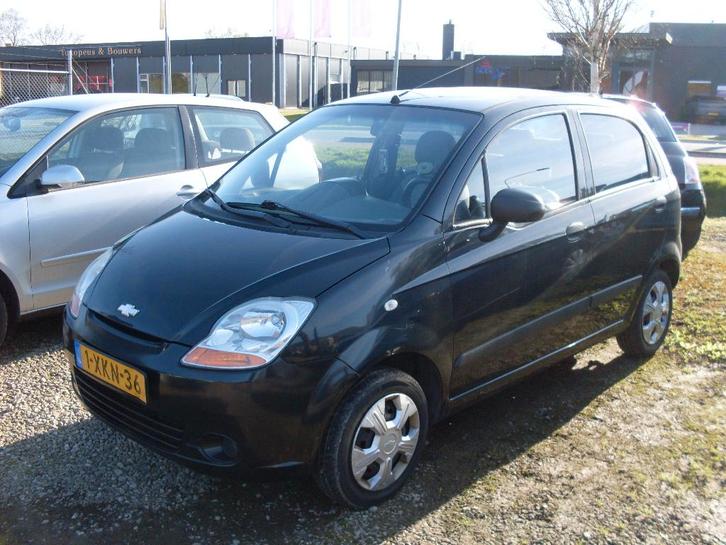 Chevrolet Matiz 0.8 2008 Zwart, Auto's, Chevrolet, Bedrijf, Matiz, Benzine, B, Hatchback, Handgeschakeld, Geïmporteerd, Zwart