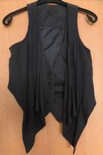 Apart donkergrijs hesje van Esprit maat L (40/42) met sjaal, Maat 38/40 (M), Ophalen of Verzenden, Zo goed als nieuw, Grijs