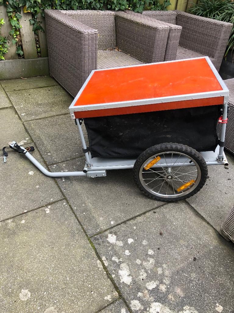 fietsaanhanger, Ophalen, Gebruikt, Opvouwbaar, Bagagekar