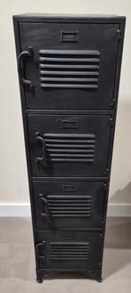 Locker kast zwart, Ophalen, Zo goed als nieuw