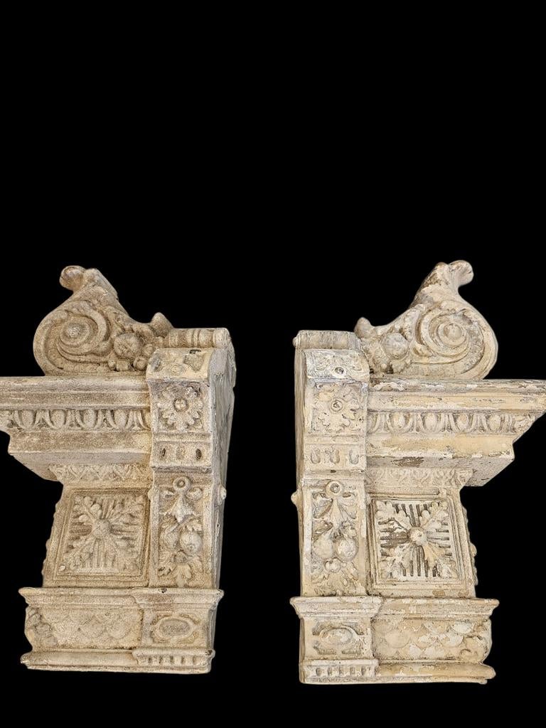 Decoratieve pilaren/consoles - set van 2, Ophalen