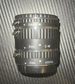 Meike metalen tussenringen set voor Canon AF (EF-EFS), Ophalen of Verzenden