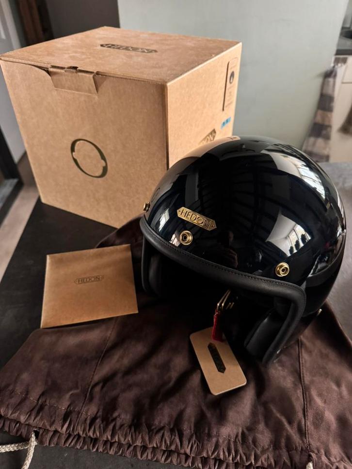 Hedon motor helm maat M, Fietsen en Brommers, Brommerhelmen, Nieuw, Ophalen of Verzenden