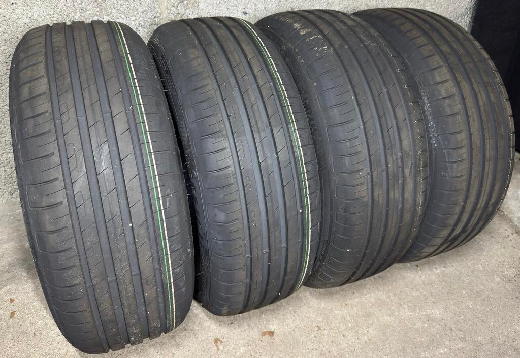 4x NIEUW Goodyear zomerbanden 205/55/16, Ophalen, Nieuw