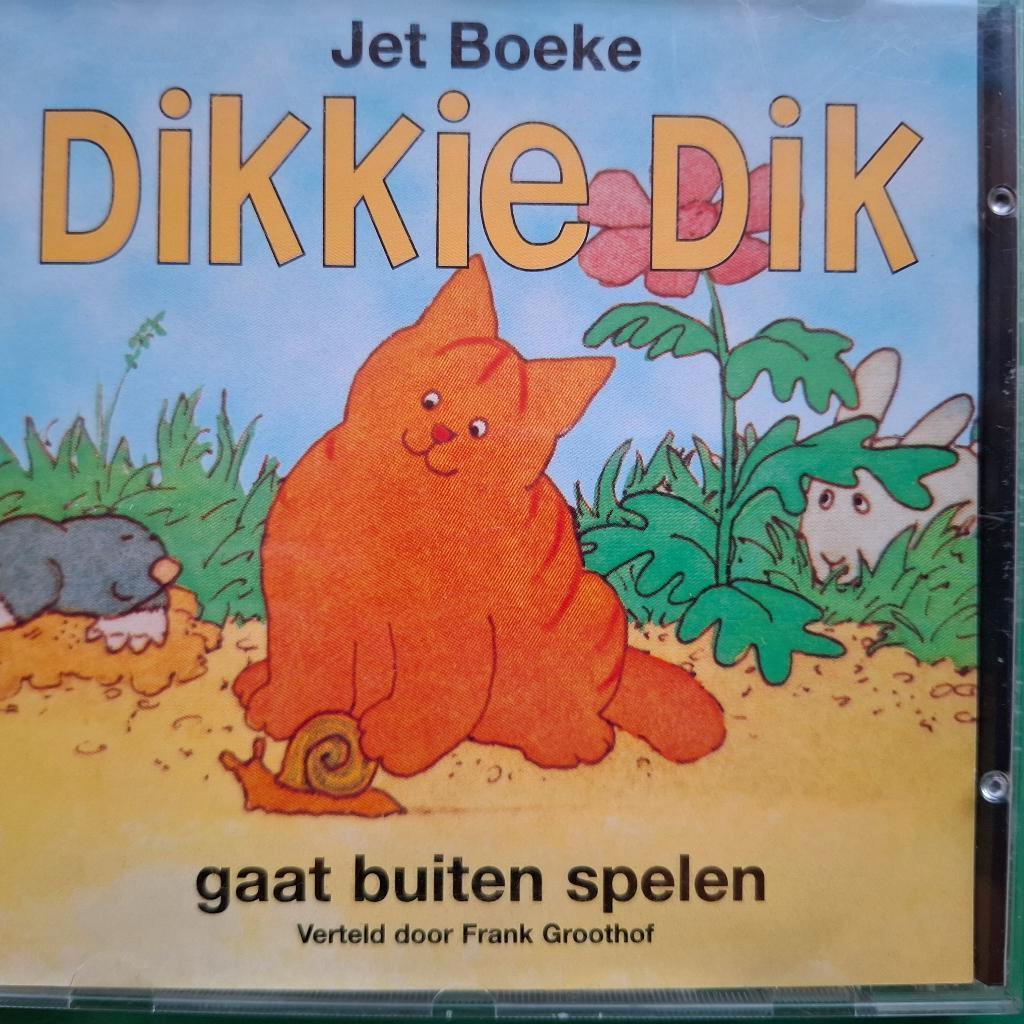 JET BOEKE - DIKKIE DIK GAAT BUITEN SPELEN (CD), Ophalen of Verzenden, Zo goed als nieuw, Verhaal of Sprookje, 6 tot 9 jaar