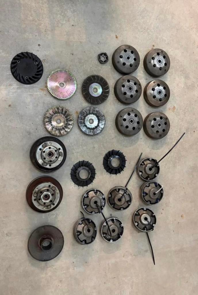 Overbrengingen Vespa Piaggio Gilera Variateur starterkrans, Ophalen of Verzenden