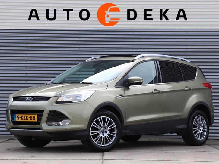 Ford Kuga 1.6 EcoBoost Titanium *Dealeronderh.*Panodak*Trekh, Auto's, Ford, Bedrijf, Te koop, Kuga, ABS, Airbags, Airconditioning