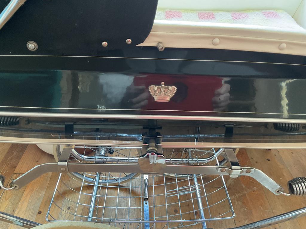 Vintage kinderwagen van het merk Van Delft, Ophalen, Gebruikt, Kinderwagen, Overige merken